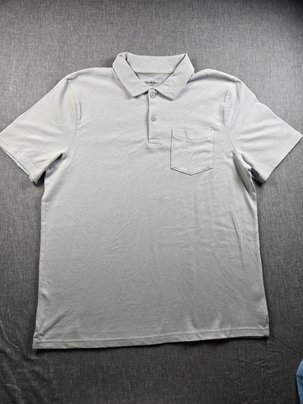 Goodfellow & Co Light Gray Polo with Chest Pocket